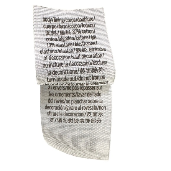 Pink Victoria's Secret High Waist Leggings Small Black Rainbow LOVE PINK Cotton - Picture 8 of 9